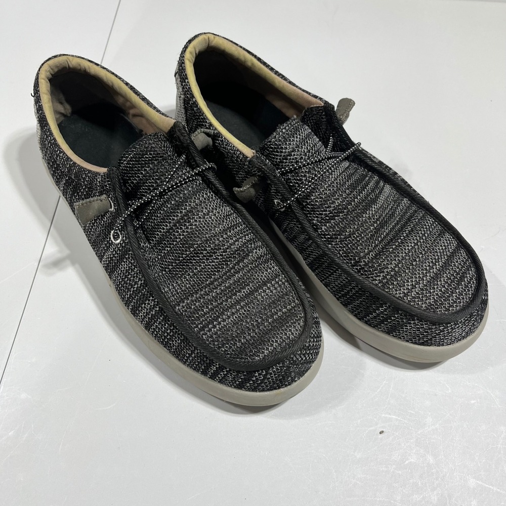 Volcom Composite Toe Cap Mens 10W Work Loafer Safety Shoe Slip Resistant Gray